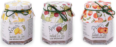 Instant Iced Teas: Lemon, Peach and Raspberry